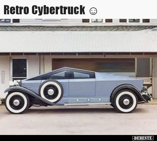 Retro Cybertruck... - Lustige Bilder | DEBESTE.de
