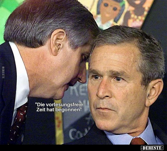 "Die vorlesungsfreie Zeit hat begonnen"