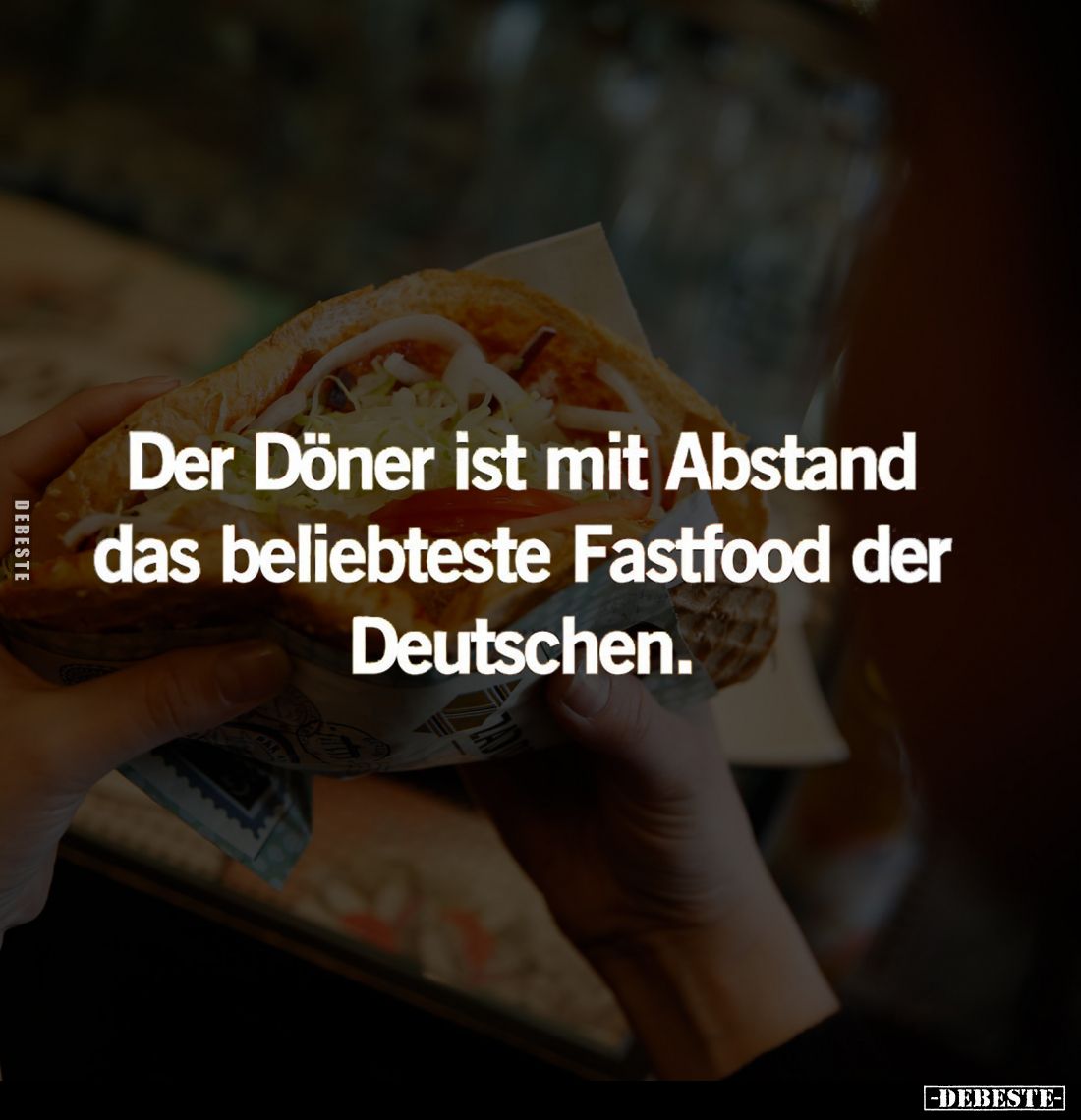 Der Döner ist mit Abstand das beliebteste Fastfood der Deutschen.