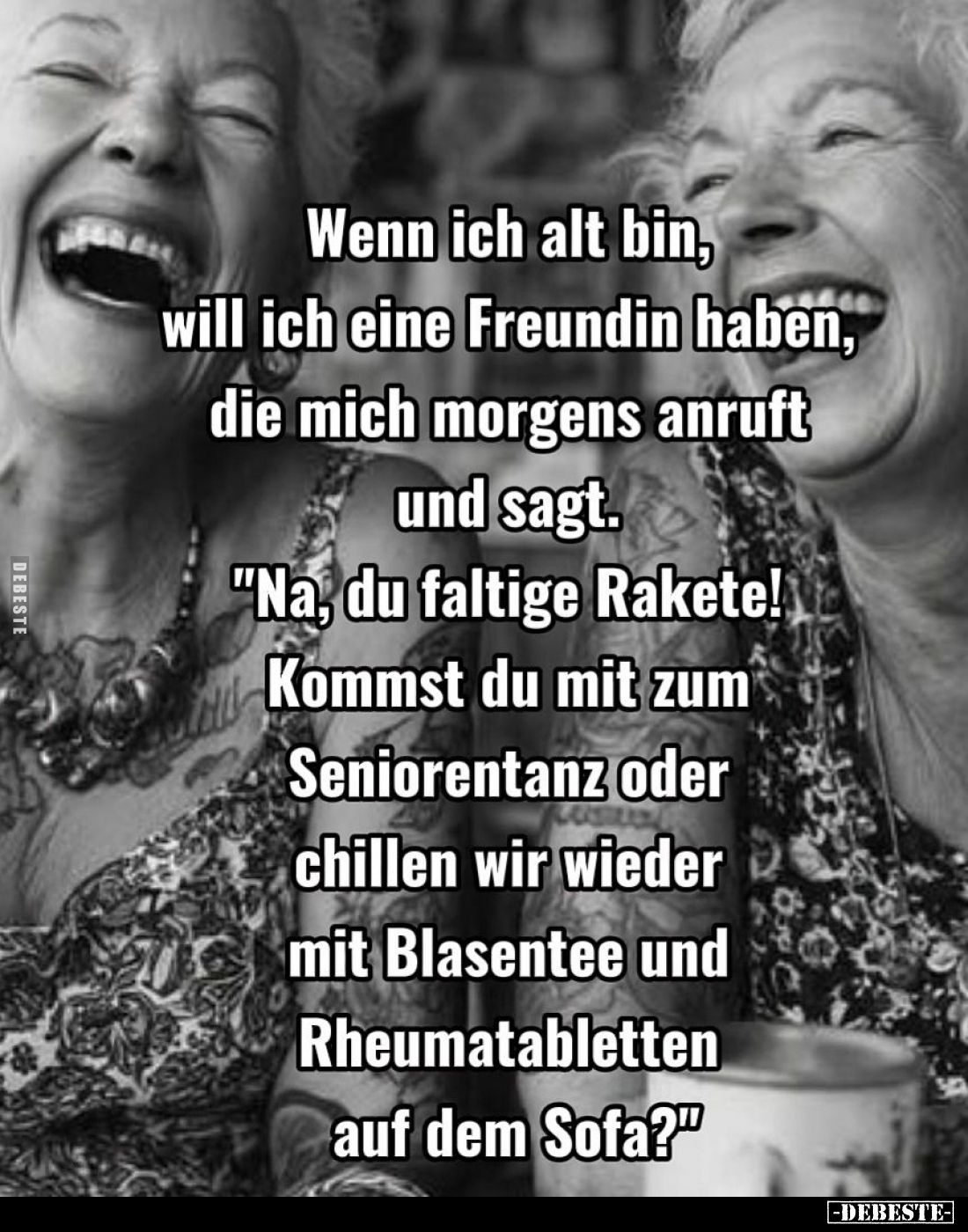 Wenn ich alt bin, will ich eine Freundin haben... - Lustige Bilder | DEBESTE.de