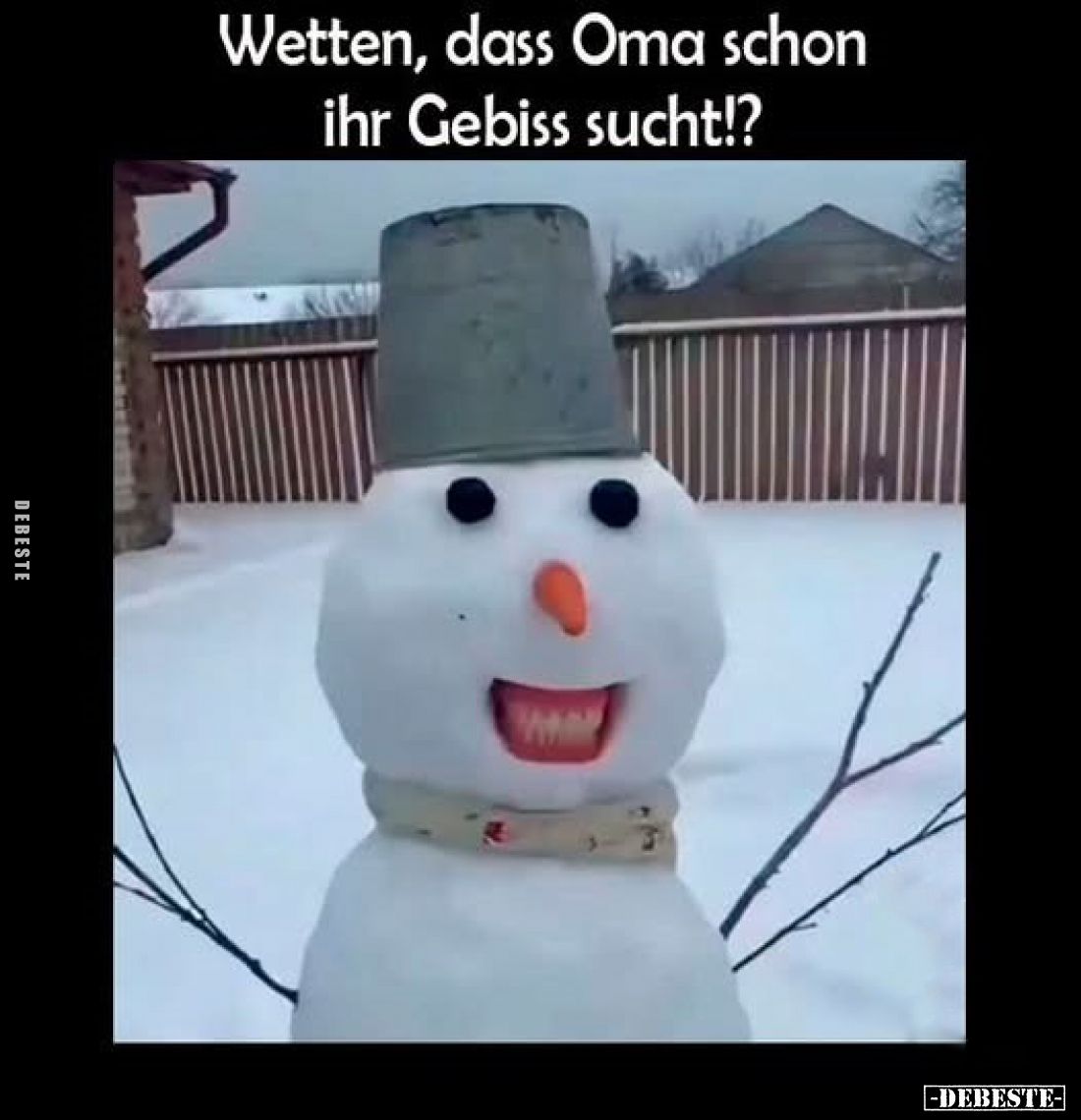 Wetten, dass Oma schon ihr Gebiss sucht!?