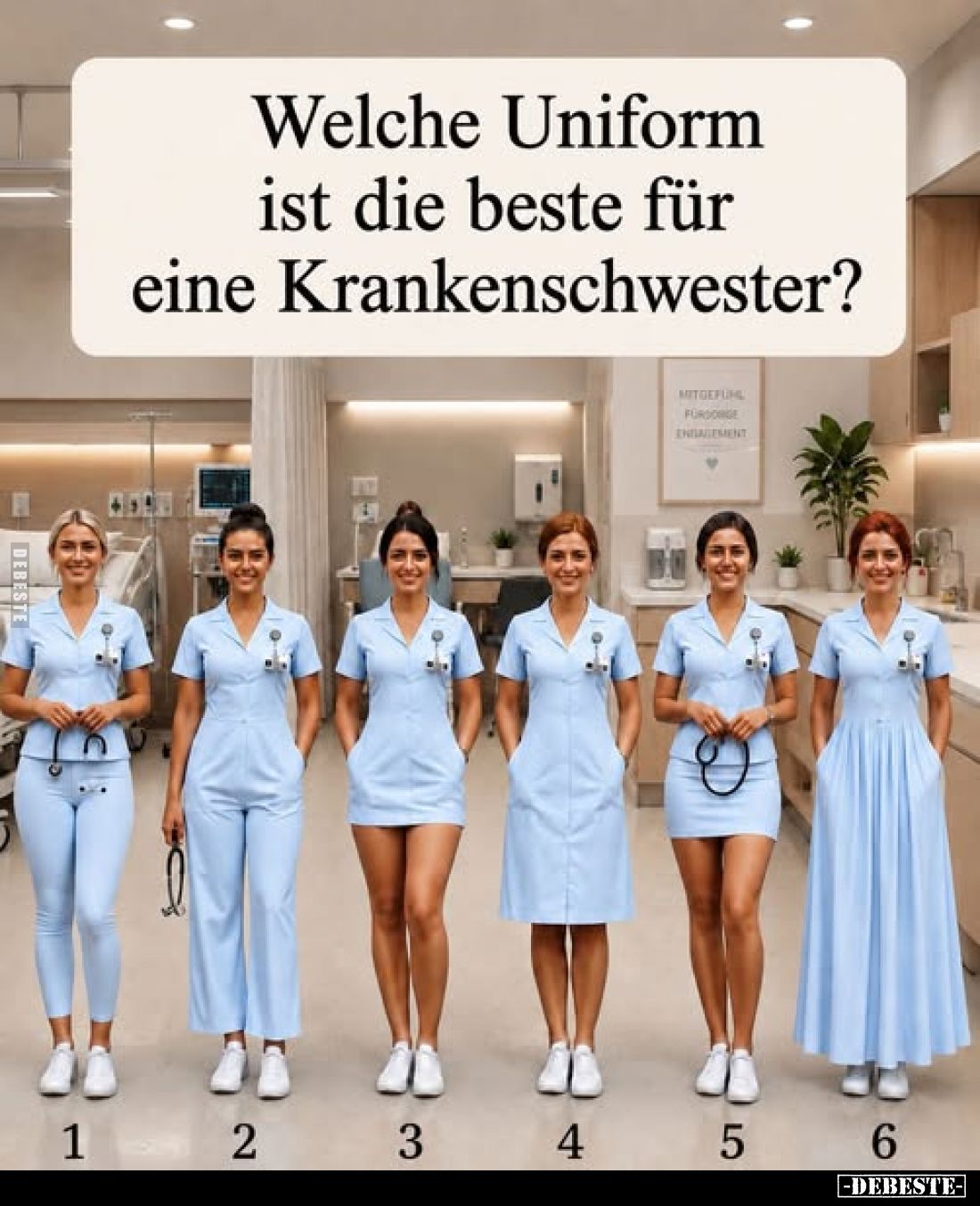 Welche Uniform ist die beste für eine Krankenschwester?