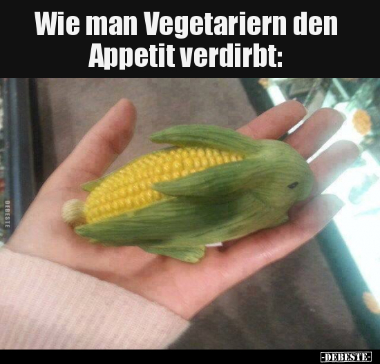 Wie man Vegetariern den Appetit verdirbt.. - Lustige Bilder | DEBESTE.de