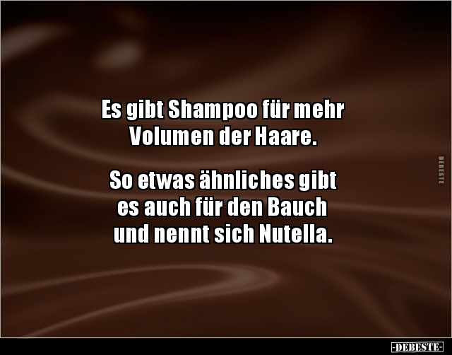 Es gibt Shampoo für mehr Volumen der Haare.. - Lustige Bilder | DEBESTE.de