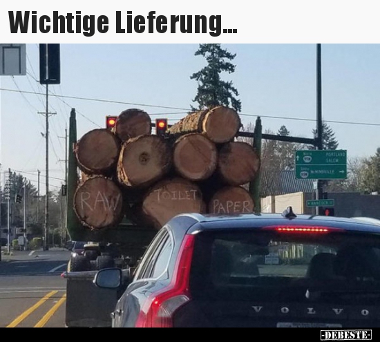 Wichtige Lieferung...