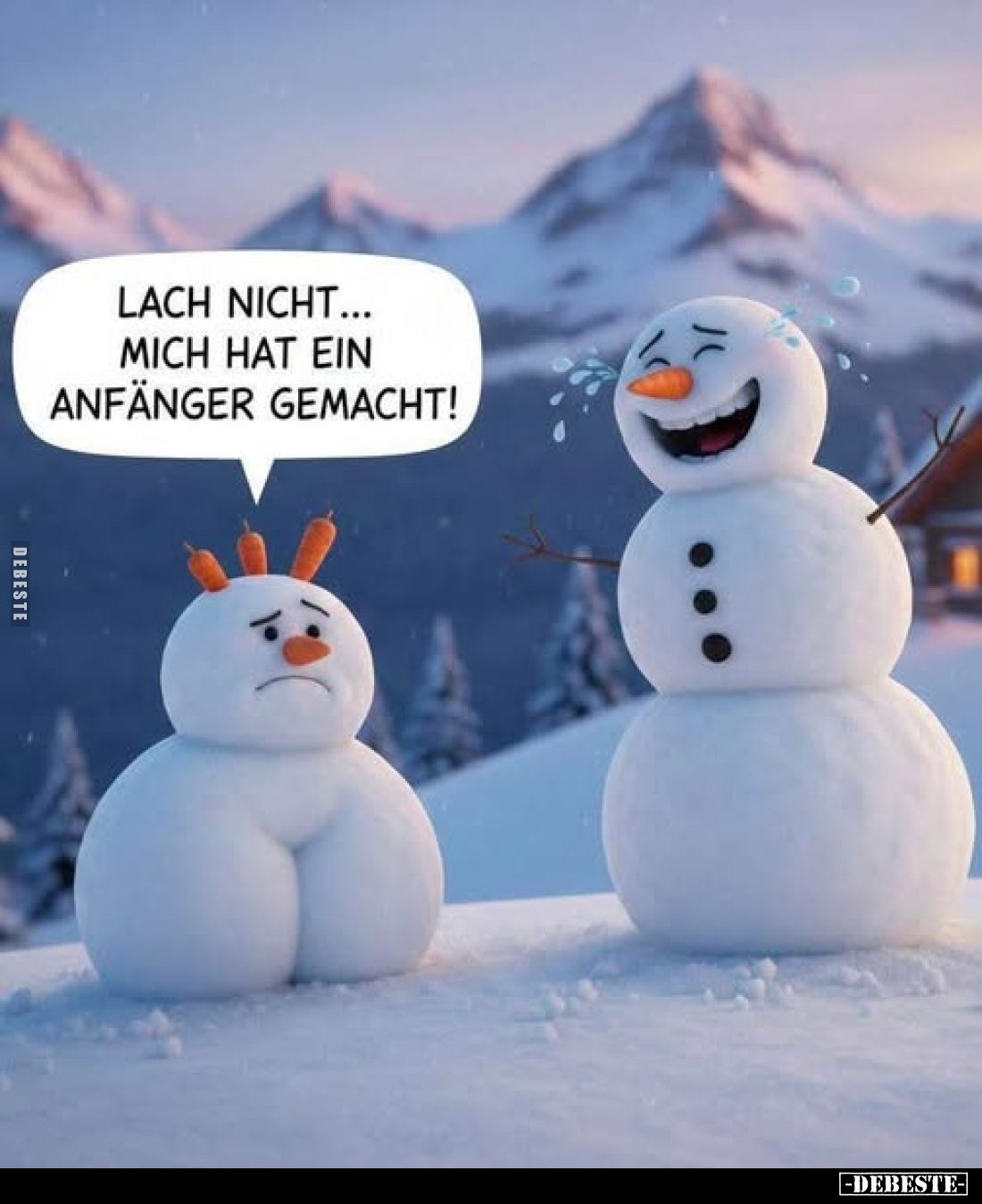 Lach nicht... mich hat ein Anfänger gemacht!