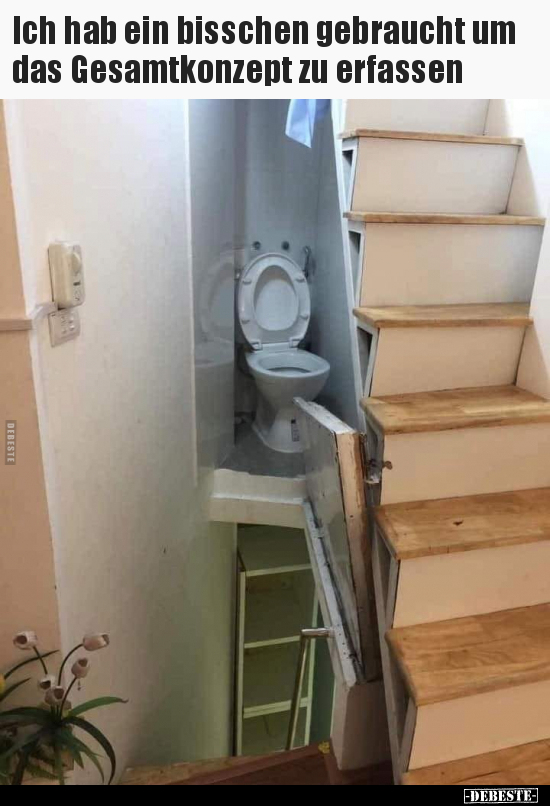 Ich hab ein bisschen gebraucht um das Gesamtkonzept zu..