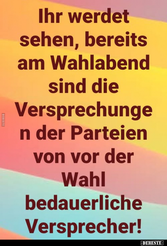 Parteien, Wahl