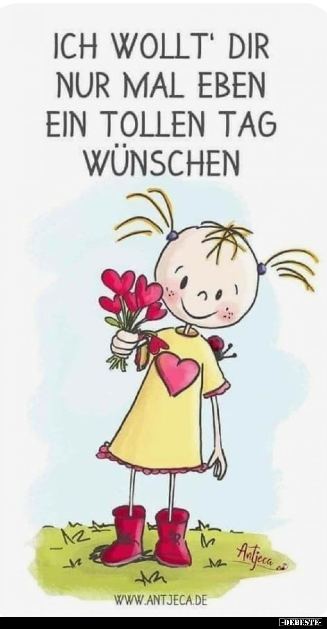 Ich wollt' dir nur mal eben ein tollen Tag wünschen.. - Lustige Bilder | DEBESTE.de