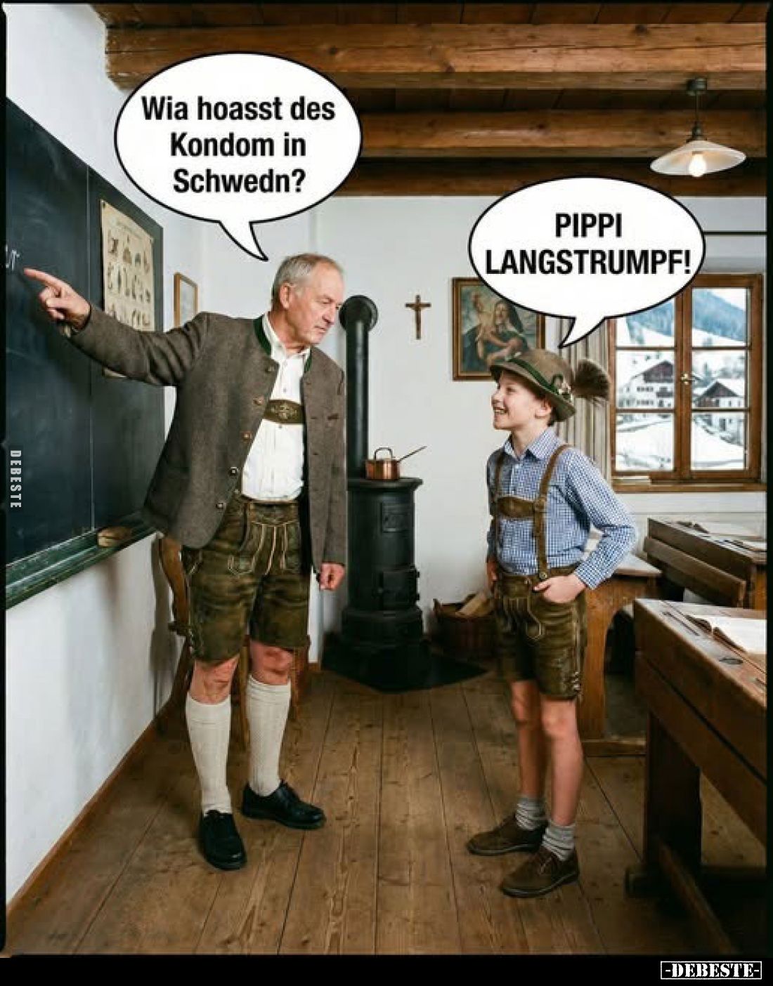 Wia hoasst des Kondom in Schwedn?
-
PIPPI
LANGSTRUMPF!