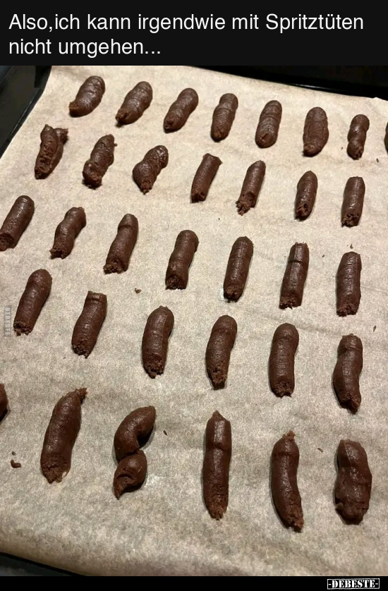 Also,ich kann irgendwie mit Spritztüten nicht umgehen...