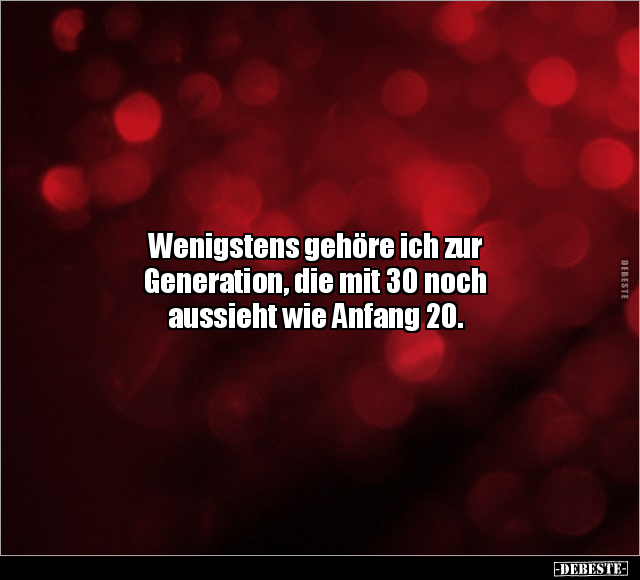 Wenigstens gehöre ich zur Generation.. - Lustige Bilder | DEBESTE.de