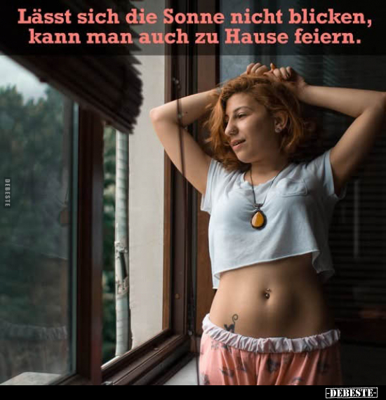 Sonne, Zu Hause, Feiern