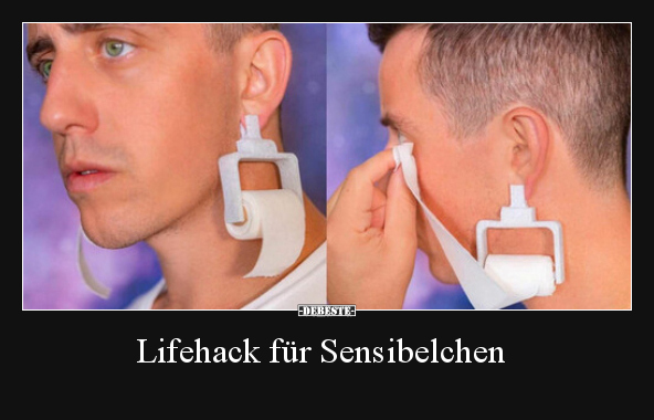 Lifehack für Sensibelchen.. - Lustige Bilder | DEBESTE.de