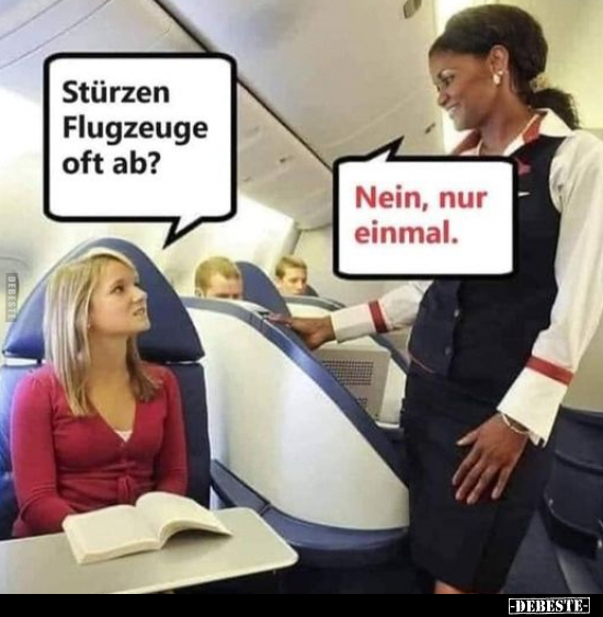 Stürzen Flugzeuge oft ab?.. - Lustige Bilder | DEBESTE.de