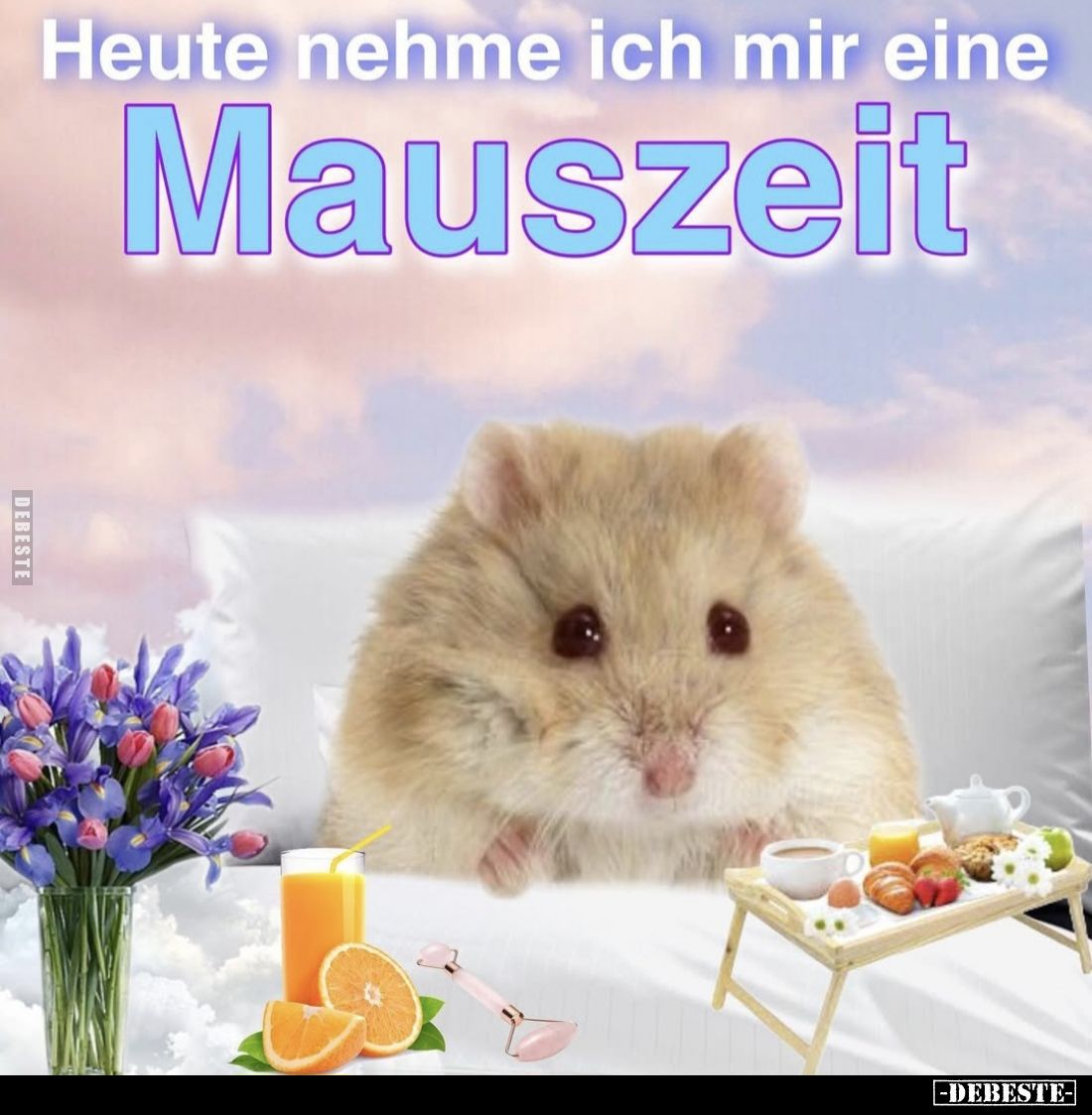 Heute nehme ich mir eine
Mauszeit