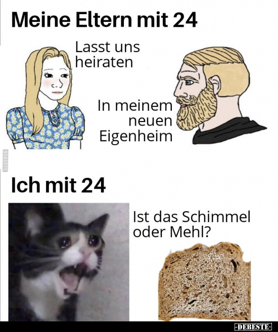 Meine Eltern mit 24.. - Lustige Bilder | DEBESTE.de