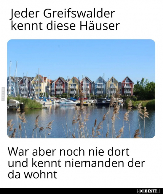 Jeder Greifswalder kennt diese Häuser.. - Lustige Bilder | DEBESTE.de