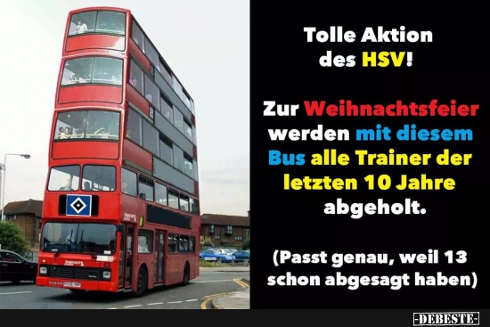 Tolle Aktion des HSV! - Lustige Bilder | DEBESTE.de