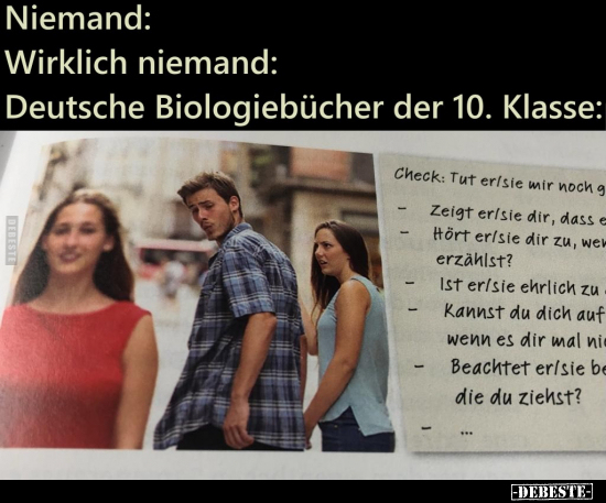Deutsche Biologiebücher der 10. Klasse.. - Lustige Bilder | DEBESTE.de