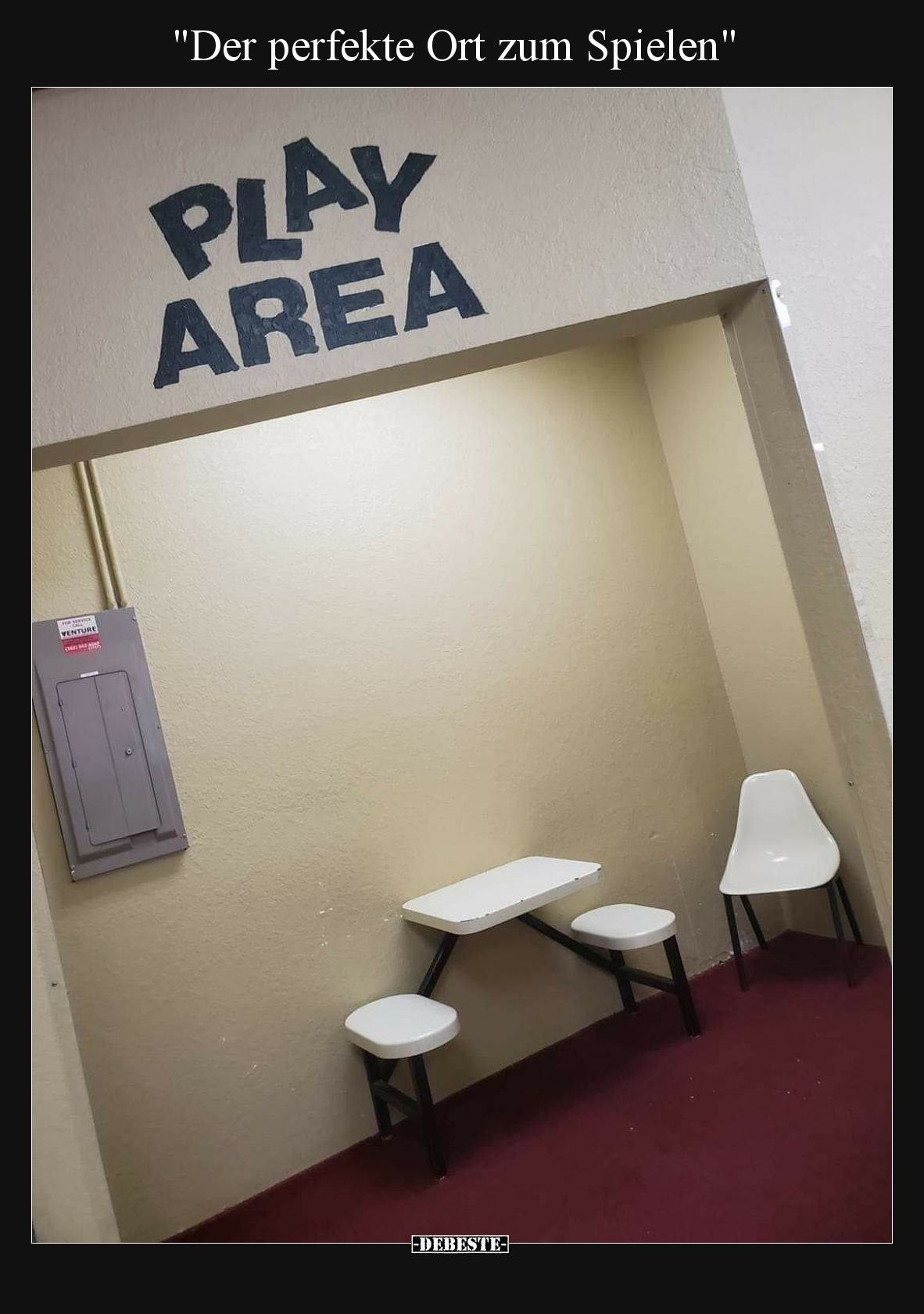 "Der perfekte Ort zum Spielen".. - Lustige Bilder | DEBESTE.de