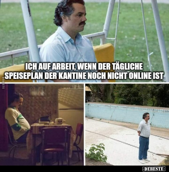 Arbeit, Wenn, Kantine, Online