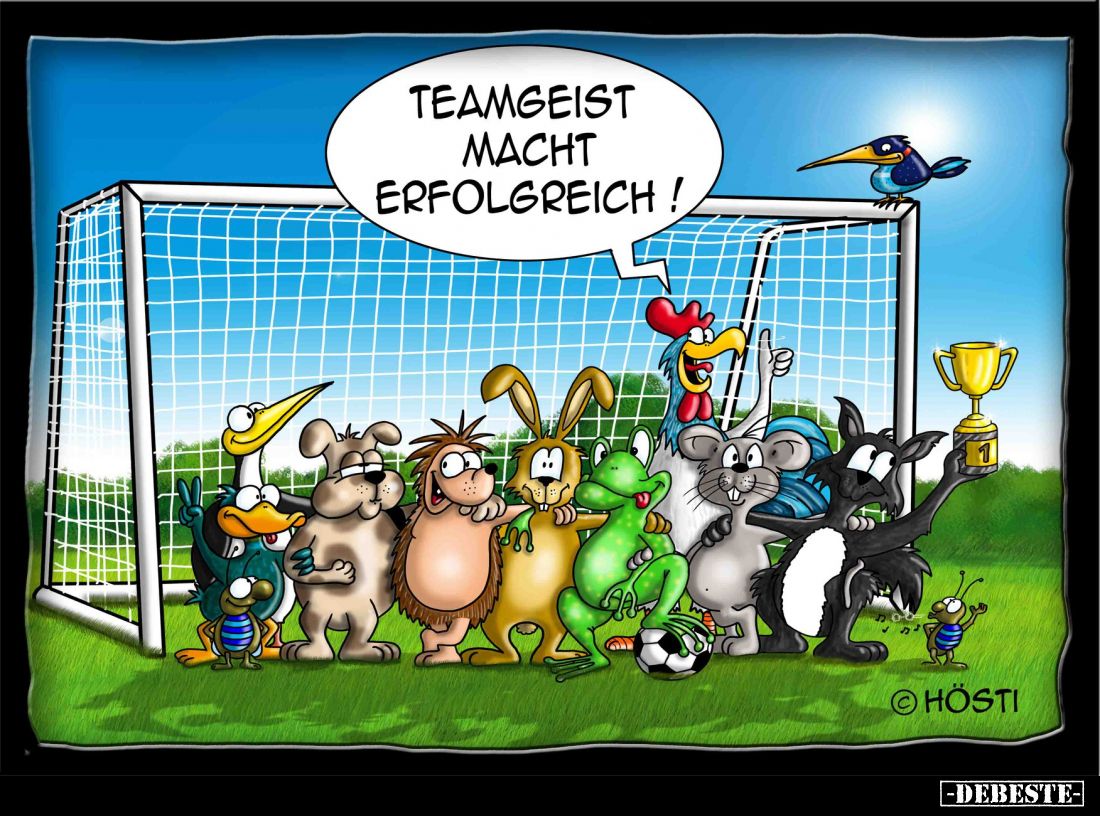 Teamgeist macht erfolgreich!