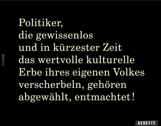 Politiker, Zeit