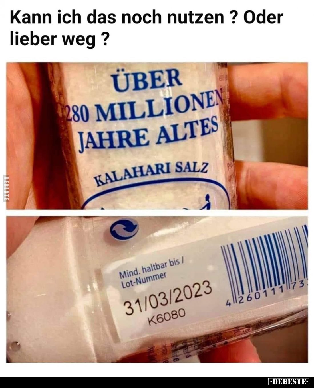 Kann ich das noch nutzen? Oder lieber weg?