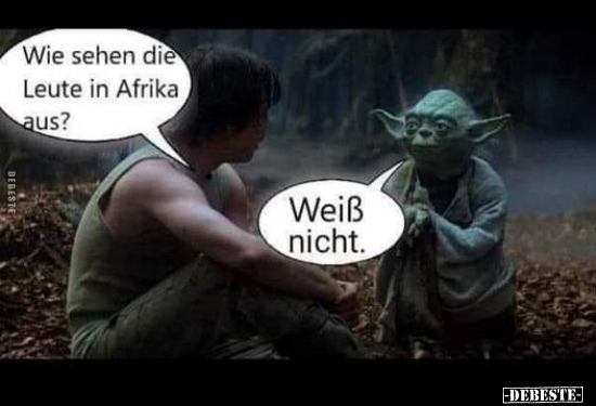 Wie sehen die Leute in Afrika aus?.. - Lustige Bilder | DEBESTE.de