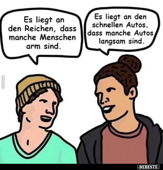 Es liegt an den Reichen.. - Lustige Bilder | DEBESTE.de