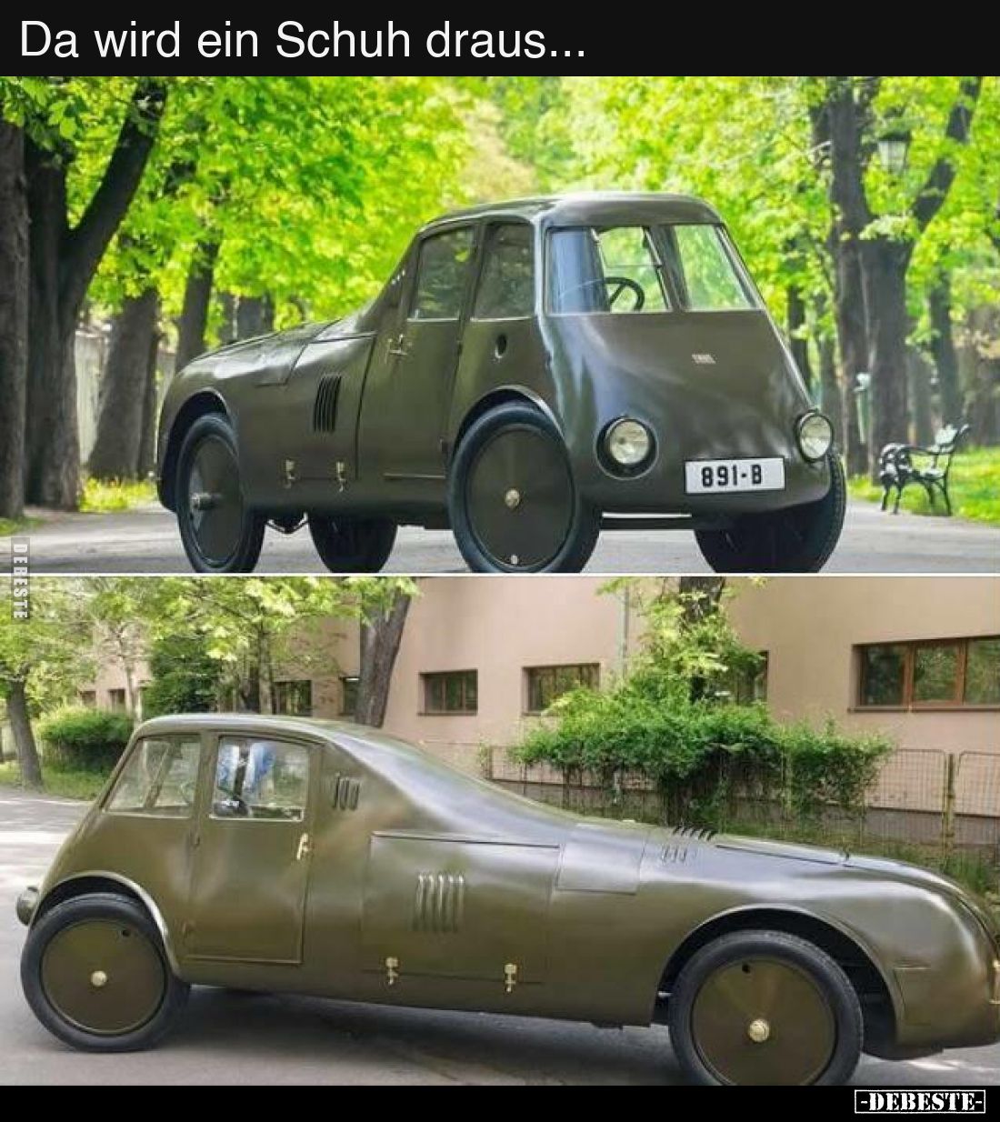 Da wird ein Schuh draus...