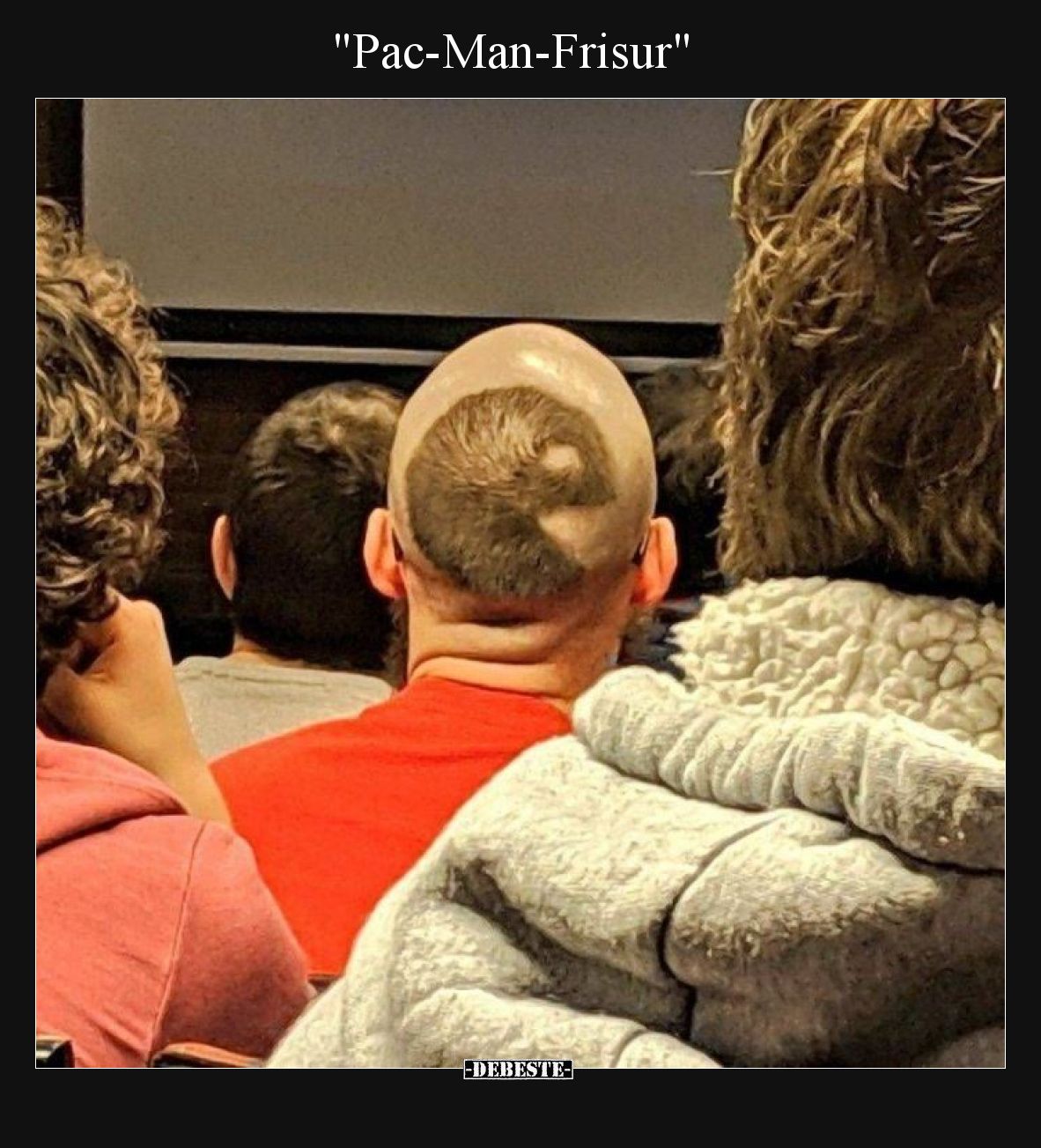 Pac-Man-Frisur