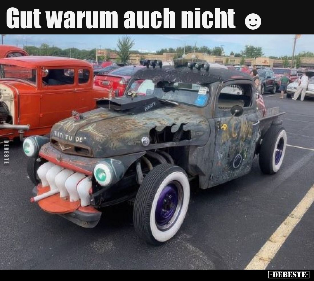 Gut warum auch nicht.