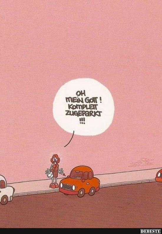 Oh mein Gott! Komplett zugeparkt!! - Lustige Bilder | DEBESTE.de