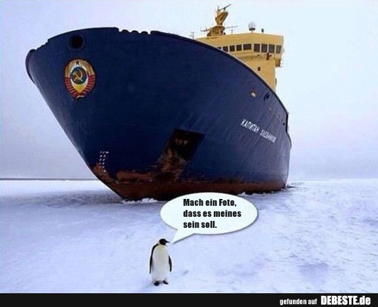 Mach ein Foto, dass es meines sein soll.