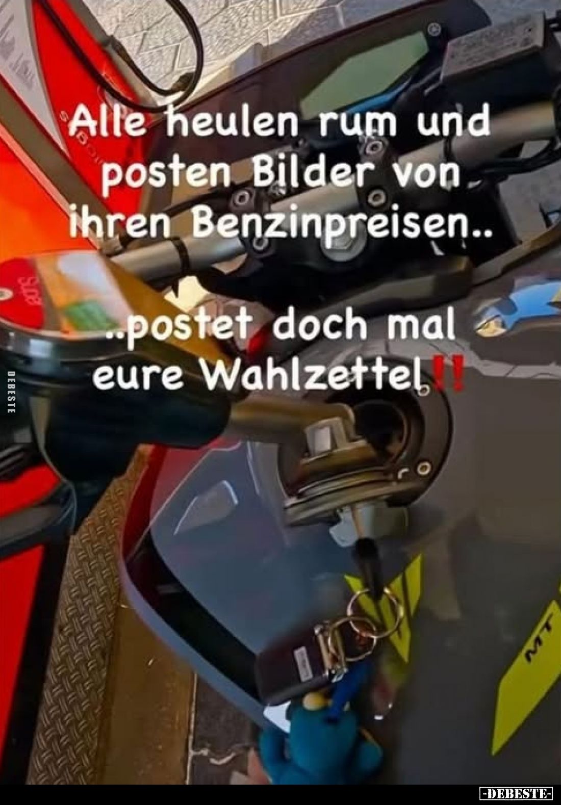 Alle heulen rum und posten Bilder... - Lustige Bilder | DEBESTE.de