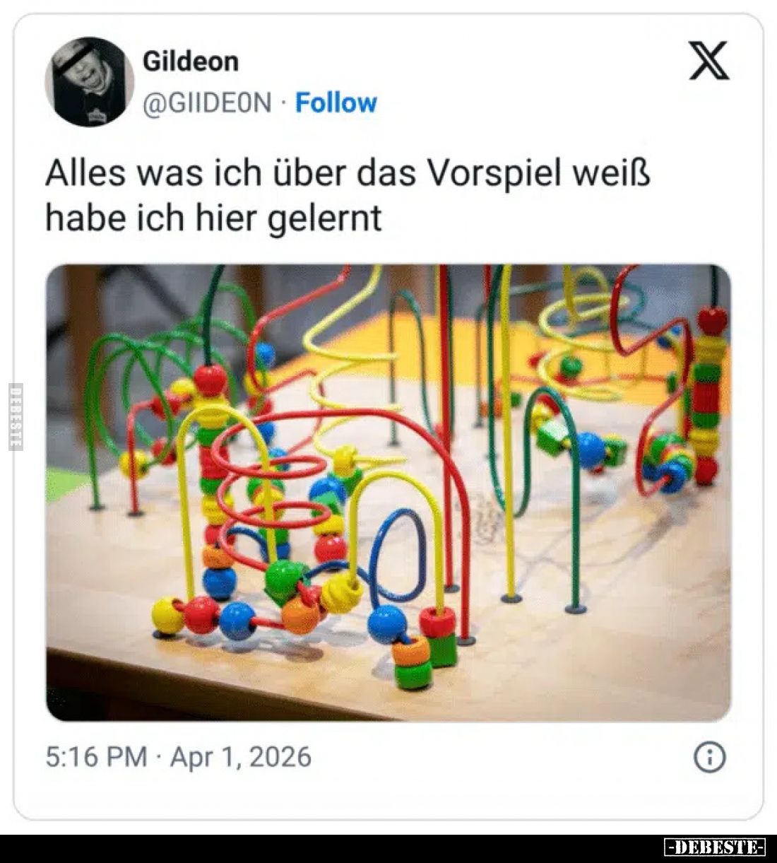 Alles was ich über das Vorspiel weiß habe ich hier.. - Lustige Bilder | DEBESTE.de
