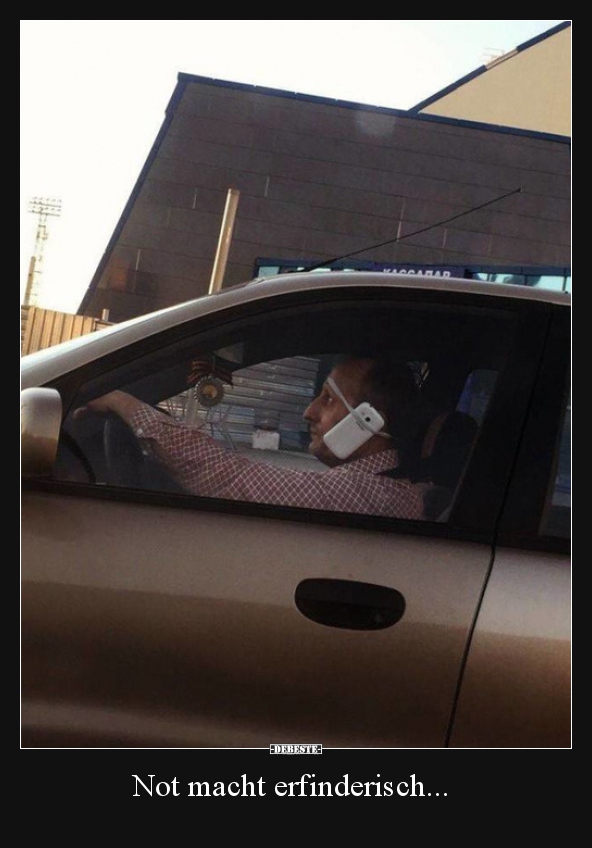 Not macht erfinderisch...