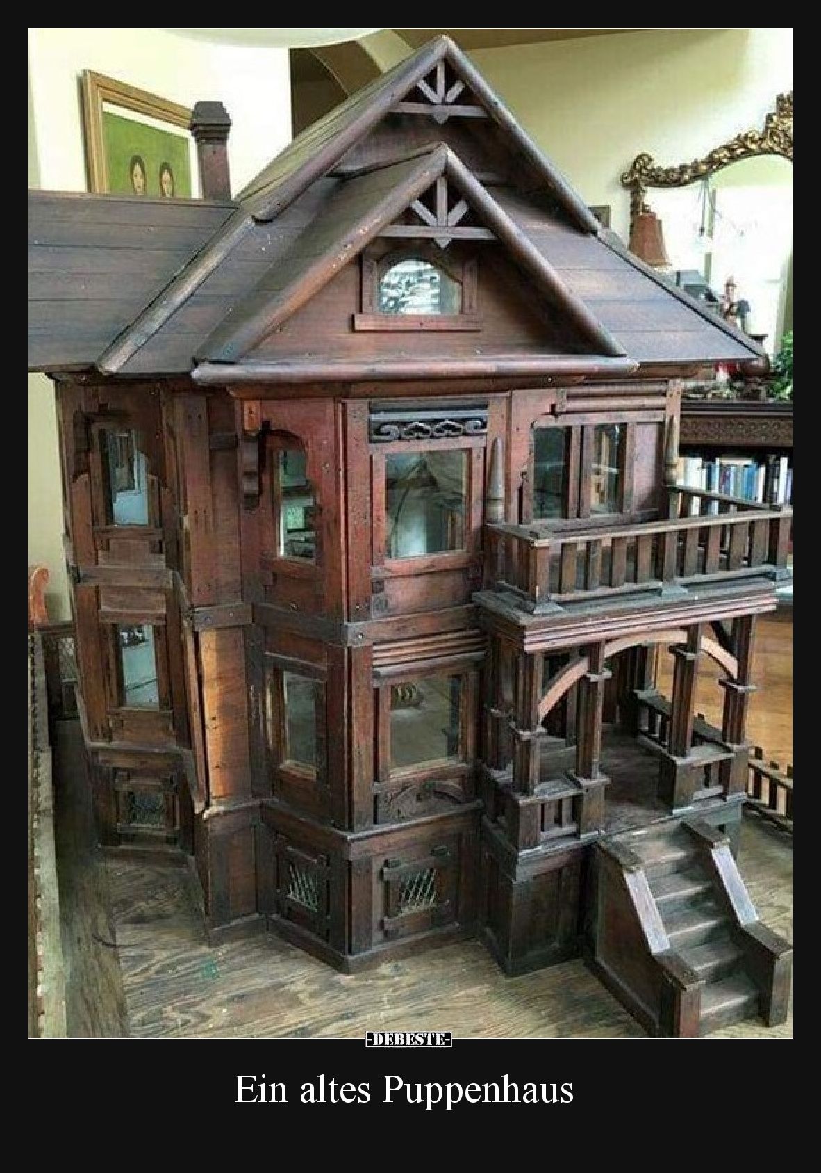 Ein altes Puppenhaus