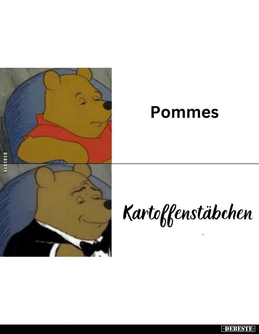 Pommes / Kartoffenstäbchen