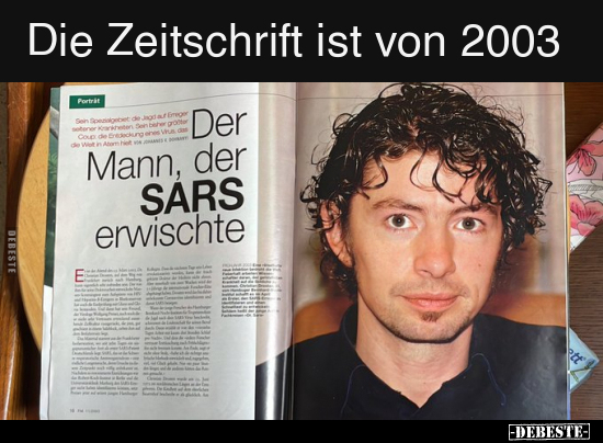 Die Zeitschrift ist von 2003.. - Lustige Bilder | DEBESTE.de