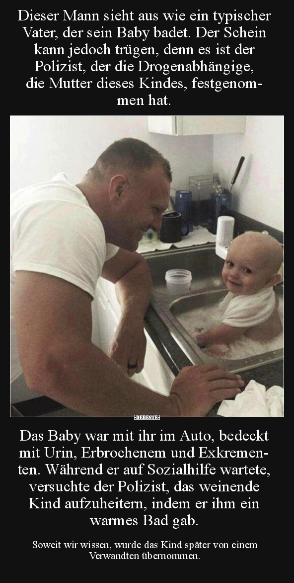 Dieser Mann sieht aus wie ein typischer Vater, der sein.. - Lustige Bilder | DEBESTE.de