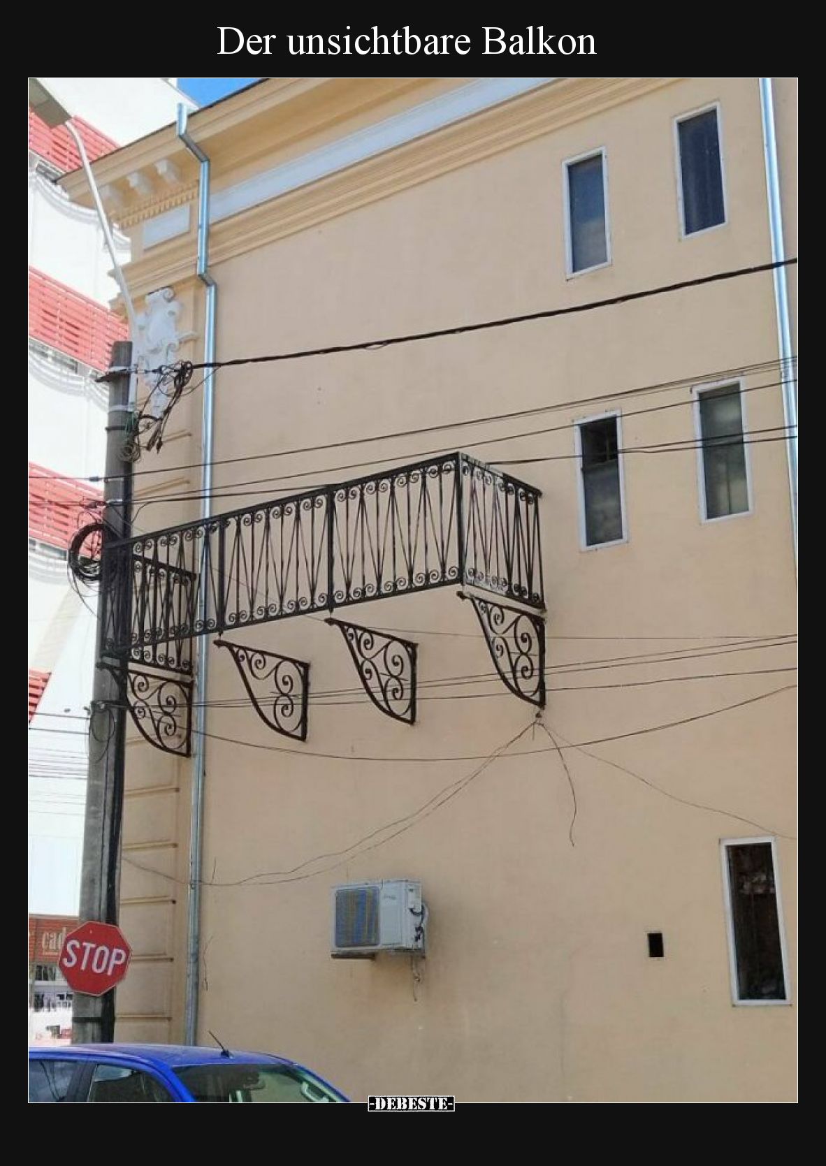 Der unsichtbare Balkon