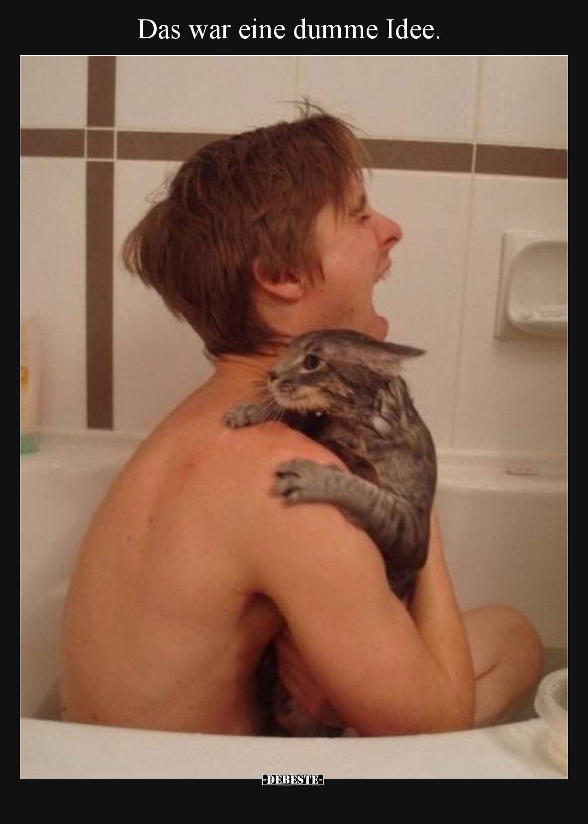 Das war eine dumme Idee.