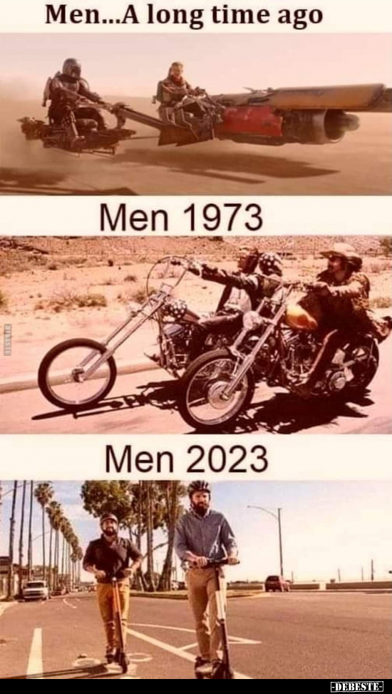 Men... A long time ago... - Lustige Bilder | DEBESTE.de