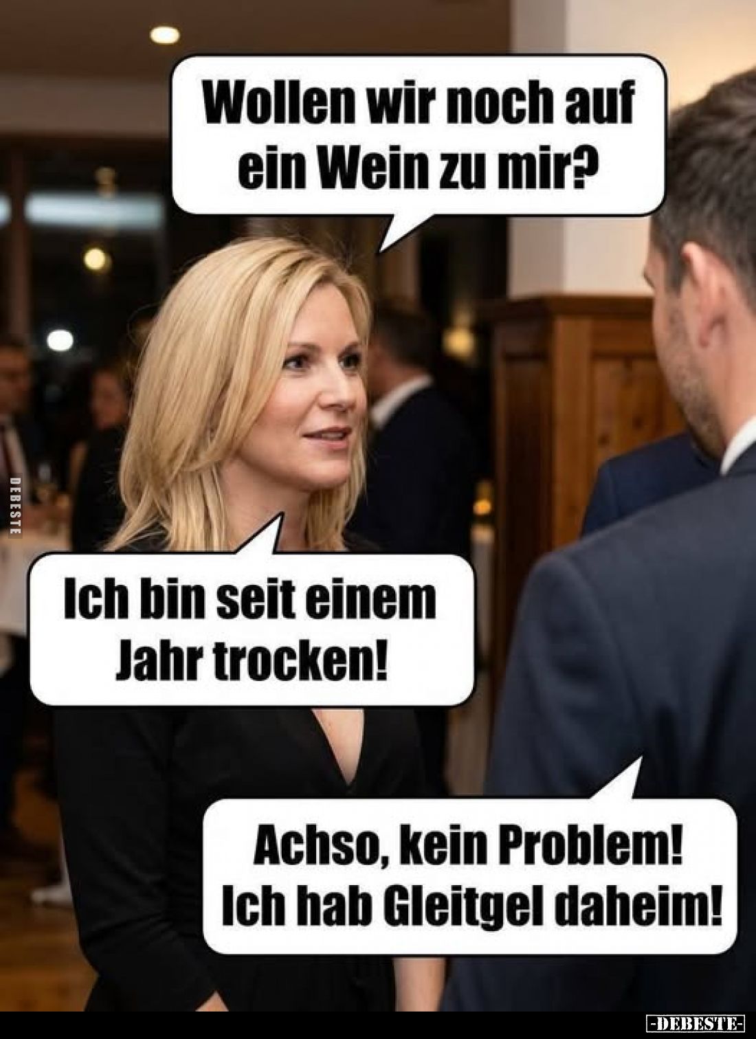 Wollen wir noch auf ein Wein zu mir?.. - Lustige Bilder | DEBESTE.de