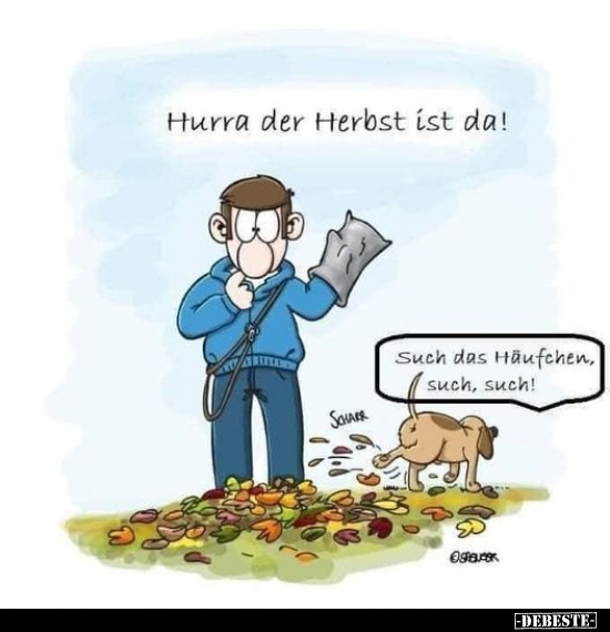 Hurra der Herbst ist da! - Lustige Bilder | DEBESTE.de