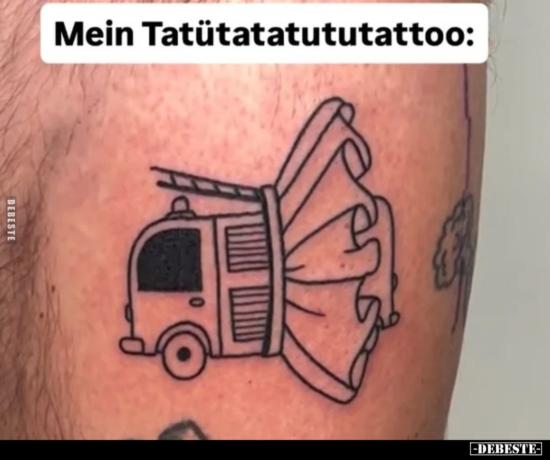 Mein Tatütatatututattoo:
