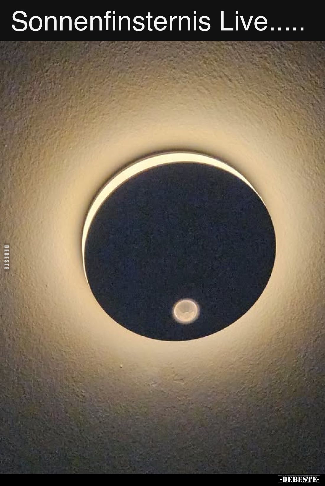 Sonnenfinsternis Live..... - Lustige Bilder | DEBESTE.de